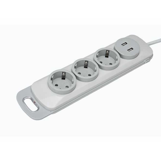 Excellent quality Europe Power Strip 5 Gang French Socket with Switch/French Type 5 Gang Extension Socket